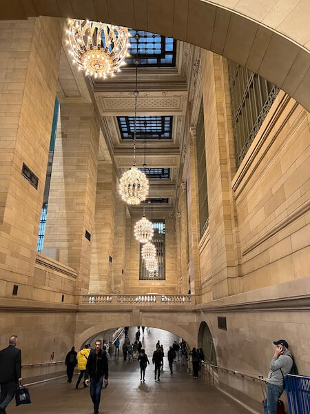 Grand Central Station train station in New York