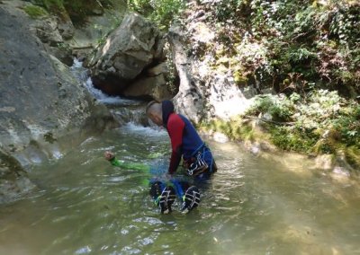 Andy Canyoning Sprung groß