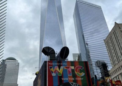 Ansicht New York World Trade Center von außen