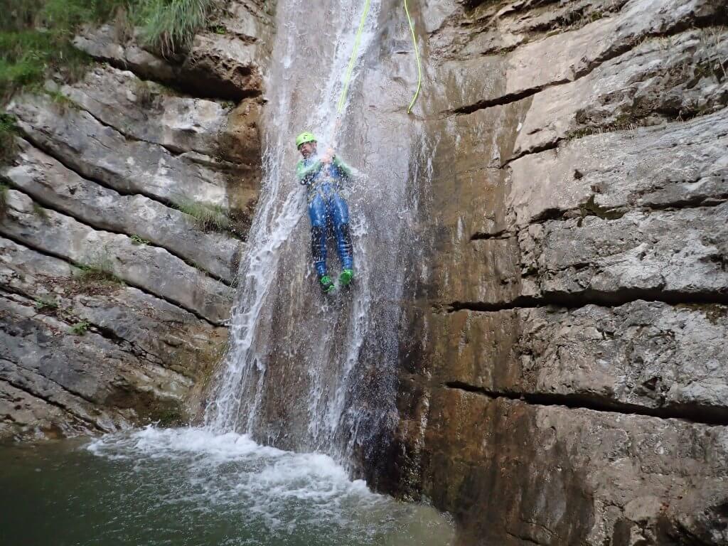 Canyoning am Gardasee Unsere Tour mit Skyclimber