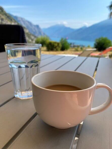 Bialetti coffee vacation apartment Tremosine Lake Garda