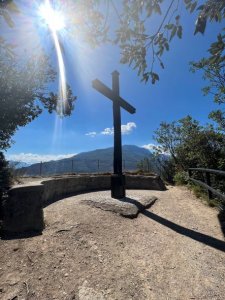 Gipfelkreuz Monte Brione Gardasee
