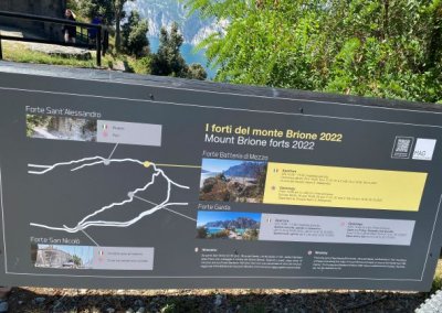 Infotafel Monte Brione Oeffnungszeiten | Gardasee-inside
