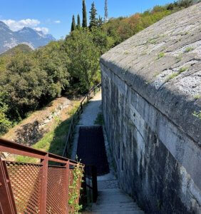 Wanderung Monte Brione Festung Gardasee