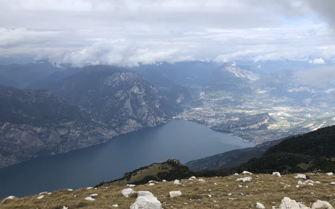 Where is the best place to go hiking on Lake Garda?