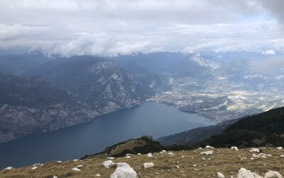 Where is the best place to go hiking on Lake Garda?