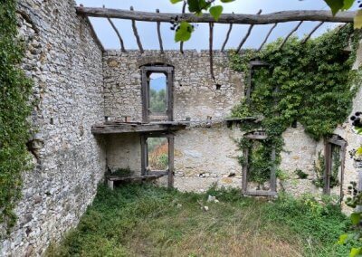 Gardasee Geisterdorf Campo di Brenzone Blick auf verfallenes Haus | Gardasee-inside