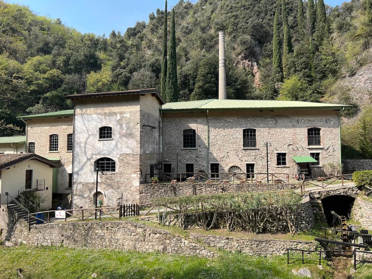 Paper mill valley in Toscolano Maderno