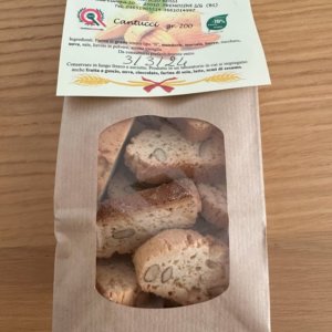 Cantucci Kekse Gardasee, Spezialität Bäckerei Rossi Tremosine