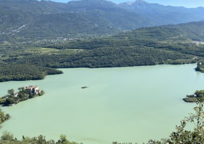 Lago di Toblino auf dem Weg zum Gardasee