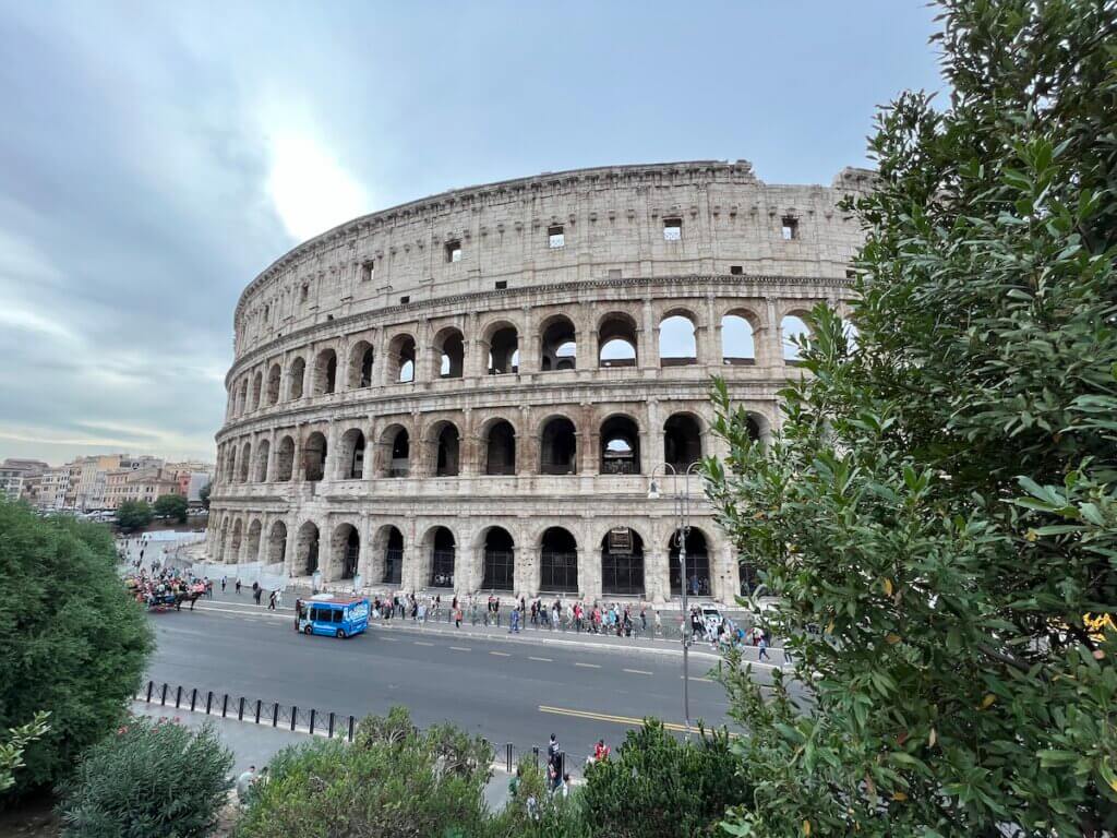 Kolosseum in Rom - Aussenansicht