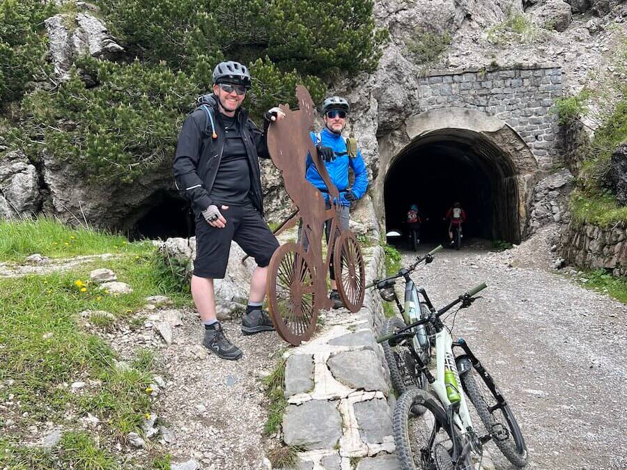 Mountain biking on Lake Garda