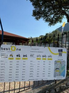 Rollerverleih Gardasee Limone sul Garda