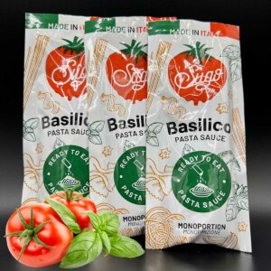 Tomatensauce mit Basilikum - 3 Portionspackungen
